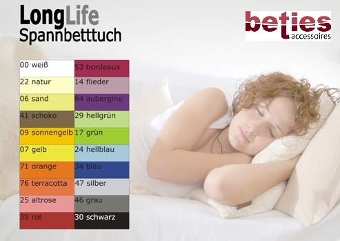 beties Q1 LongLife Spannbetttuch Wasserbett 240 rund
