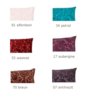 Paket mit 2x FORTUNA Kissenhülle 50x50