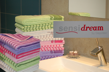 Paket mit 2x Sensi Dream Handtuch 50x100 cm 450g/qm in versch. D