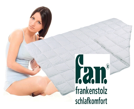 ANGEBOT B-WARE f.a.n 155x220 Marken Ganzjahres Bettdecke
