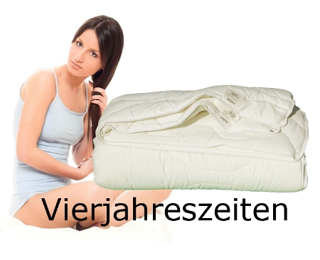 2xVierjahreszeiten Bettdecke 135x200 nur für kurze Zeit
