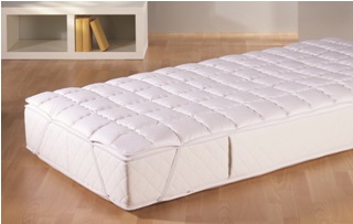 SONDERANGEBOT f.a.n 100x200 Matratzenauflage/Unterbett / B-WARE