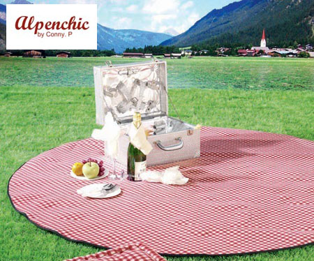 Picknick Decke  170 cm rund