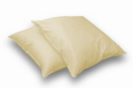 2 x 80x80 Feder-Kopfkissen